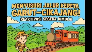 Menelusuri Jalur Kereta Api Garut - Cikajang Yang Akan Di Reaktivasi | Google Maps Indonesia