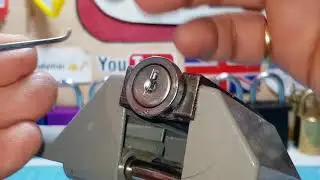 Lock picking. Cabinet wafer lock spp'd