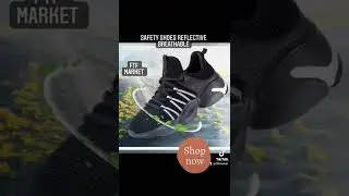 Safety Shoes Reflective Breathable - Fashion Shopping Online - UK - www.ftfmket.com
