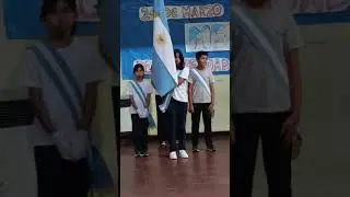 Himno nacional argentino escuela Baldini 2025