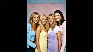 90's Pop Stars in one photo - #britneyspears  #christinaaguilera #jessicasimpson #mandymoore