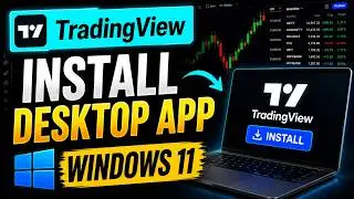 How to Download and Install TradingView Desktop App in Windows Laptop Computer | Trading How To