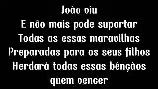 João viu + Além do rio azul - Julia Vitória | Letra