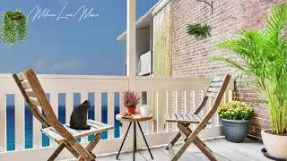 Balcony Jazz ♫ Relaxing Sunday Jazz Music To Study And Sleep ♫ Coffee House Ambience