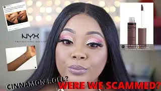 NYX CINNASCANDAL| NYX BUTTER GLOSS | CINNAMON ROLL