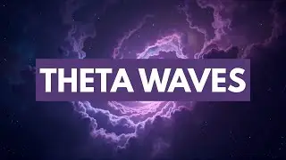 1 HOUR DEEP SPACE JOURNEY 🌌 4K 60FPS &bull; 4Hz Theta Waves &bull; Deep Sleep & Study Nebula Drone