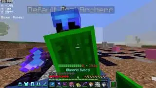 UHC gameplay in minecraft