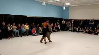 Jul&iacute;an Canta&ntilde;o & Karla Rotavinsky - 4/4 Performance at MIT Tango Club Practica