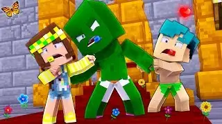 Minecraft - WHO'S YOUR MOMMY? - BABY ZOMBIE EATS US ALIVE?!