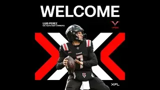 XFL Preseason Quarterback Rankings: 6. Luis Perez Vegas Vipers