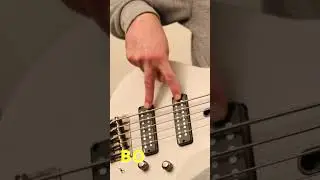 One bass line -Three pickup sounds