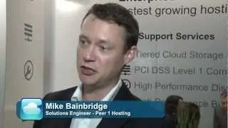 Peer1 Hosting discuss the Cloud World Forum 2012