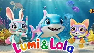 🦈 Sharky the Shark  | Lumi & Lala&rsquo;s Ocean Dance 🌊🎶 Mini Disco Party for Toddlers and Kids