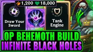 Broken Draw Your Sword Interaction: 18k HP Behemoth Build | League Arena Gameplay
