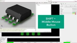 PCB Library Expert Pro Lite - Generate PCb footprint for a 555 timer