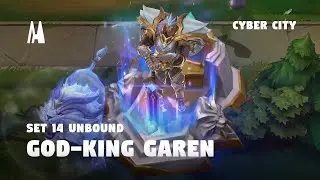 GOD-KING GAREN UNBOUND | FINISHER, BOOM, PORTAL, EMOTES | TFT SET 14