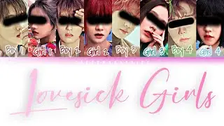 [YOU COED GROUP] (8 Members) &lsquo;LOVESICK GIRLS&rsquo; (Han/Rom/Eng) (Original by BLACKPINK)