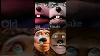 The Hug Chuck e cheese and Billy bob REMAKE vs Old