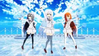 【MMD】【定点カメラ】エストでうまぴょい伝説(カラーバリエーション版)