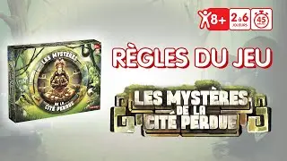 Les Mystères de la Cité Perdue 🎭 - Jeu de société Lansay