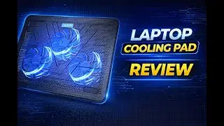 Review - TECKNET Laptop Cooling Pad, Portable Slim Quiet USB Powered Laptop Notebook Cool