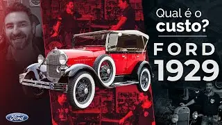 Ford 1929 vale a pena restaurar um? Qual &eacute; o custo de restaura&ccedil;&atilde;o?