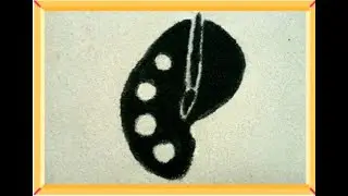 How to make painting from sand for beginners
