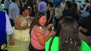Grupo burbujas en la Boda de German y Jhanet