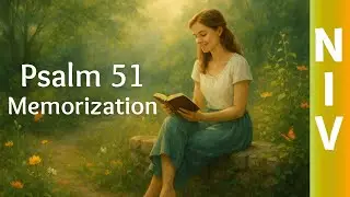 Psalm 51 NIV Memorization Song &ndash; Create in Me a Clean Heart &ndash; 1 Hour Scripture Loop