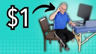 Stop Neck Pain & Headaches At The Computer For 1 Dollar! (Literally)