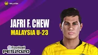 Jafri Firdaus Chew (Malaysia U-23) Face Build PES 2020