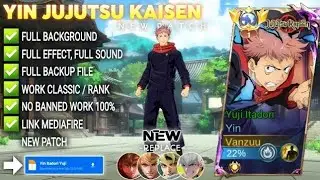 Script Skin Yin Jujutsu Kaisen - Yuji Itadori No Password | Full Effect Voice | Patch Terbaru