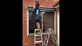 Motorised Roller Shutter Installation Timelapse #blinds