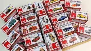 ASMR トミカ開封＆レビュー！新作ミニカーコレクション全部紹介！激レアモデル出現で大興奮！