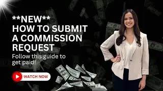 **NEW** Command Commission Request Process