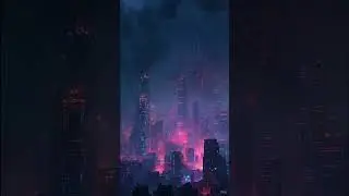 Synth Hollow &ndash; A Cinematic Cyberpunk Journey | Original AI Visuals + Music by @hyperdine-music 