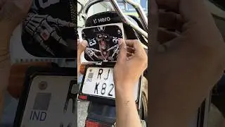 New tranding splendor back light sticker install visit for my shop #aman_radium_art #viralshort