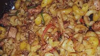 Chicken Macaroni 😋 Recipe |  Fry Chicken Macaroni Recipe | Winter Top Note Recipes in Hindi Ep06 
