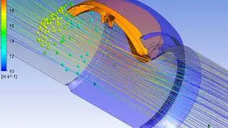 OKM Hybrid Valve Flow Simulation (Rear)