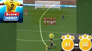 Score! Hero 2 уровни 41-50 | 3 звезды (прохождение)