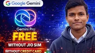 Google gemini pro free without jio sim without credit card