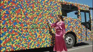 Which Crazy Bus Would You Dare To Ride 🚌✨ Ultimate Oddly Satisfying AI ASMR