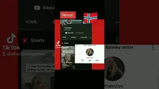 Norwegian Fridatales Horrortube Booktok AuthorTube Norway TikTok
