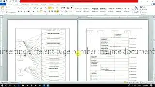 inserting different number format in the same document