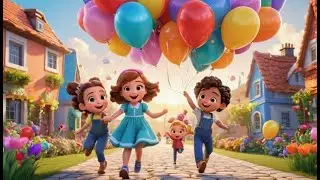 Days of the Week with Balloons | Fun Nursery Rhyme Song for Kids