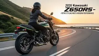Kawasaki Z650RS 2026 года — ретро-стиль и современная производительность