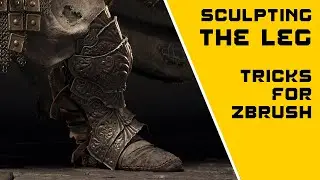 Frog Legs Sculpting in Zbrush