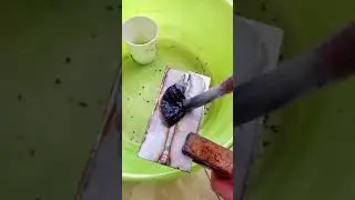 Stainless steel weld bead cleaning machine