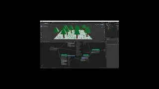 Geometry nodes tutorial: Proximity node - less grass under trees