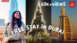 EMIRATES DUBAI CONNECT EXPERIENCE | FREE STAY IN DUBAI | FREE VISA, ACCOMMODATION AND FOOD 🇦🇪✈️